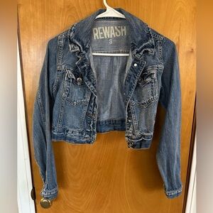 Cropped Jean jacket